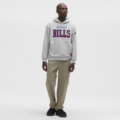 Buffalo Bills lululemon Steady State Pullover Hoodie Heathered Silver Drop | NFL
