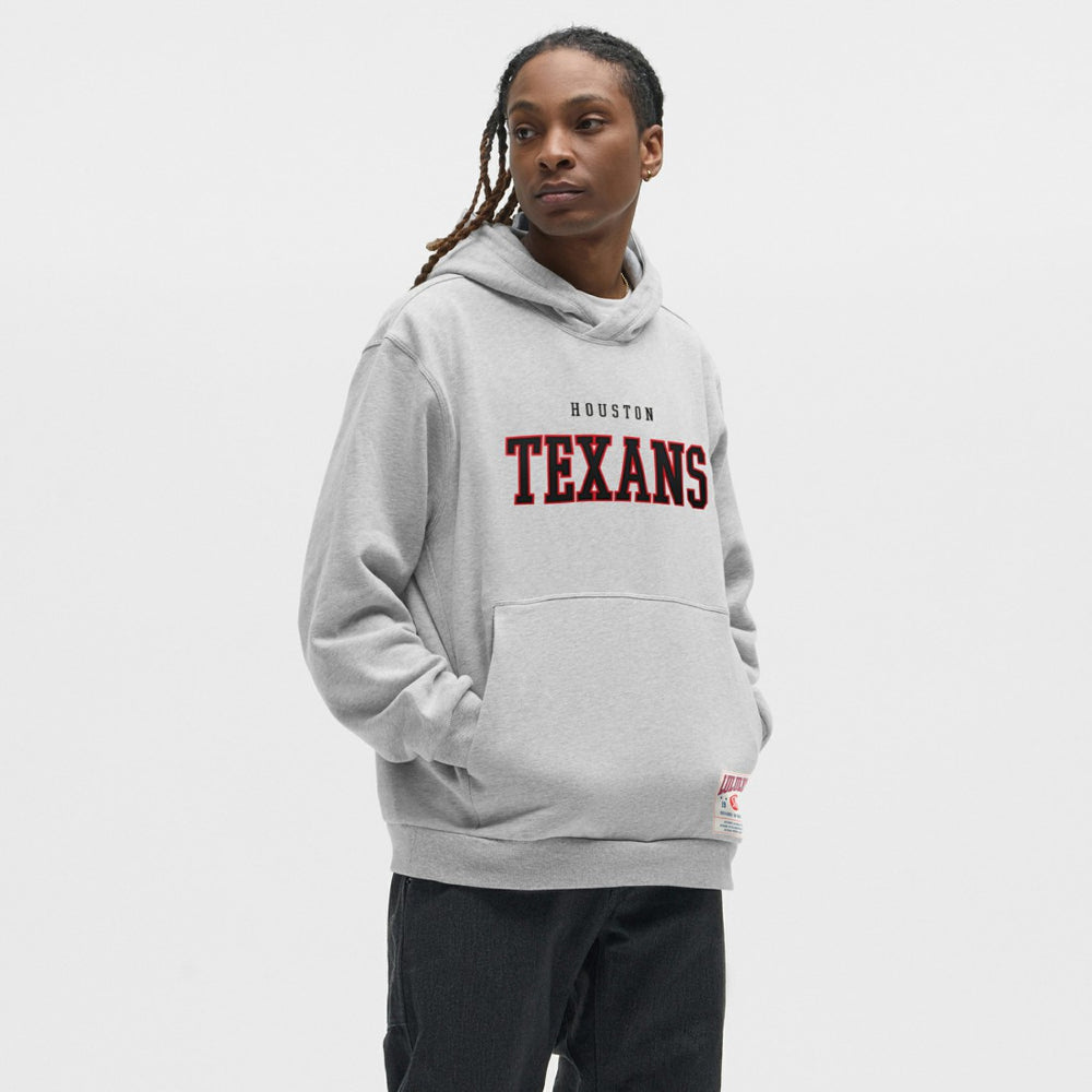 Houston Texans lululemon Steady State Pullover Hoodie Heathered Silver Drop | NFL