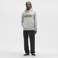 Green Bay Packers lululemon Steady State Pullover Hoodie Heathered Silver Drop | NFL