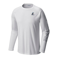 Miami Marlins Columbia Terminal Tackle Long Sleeve Shirt - MLB