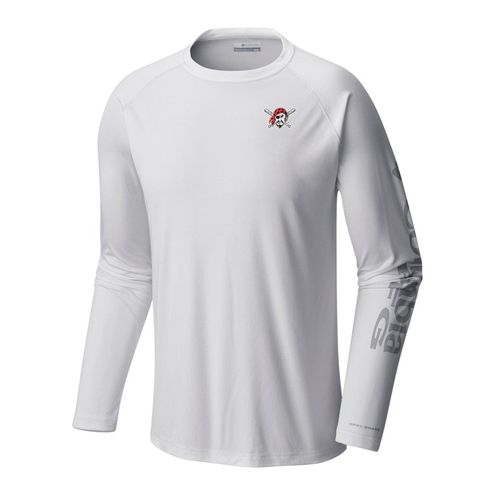 Pittsburgh Pirates Columbia Terminal Tackle Long Sleeve Shirt - MLB