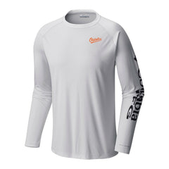 Baltimore Orioles Columbia Terminal Tackle Long Sleeve Shirt - MLB
