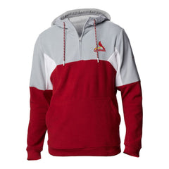 St. Louis Cardinals Columbia Men's Lodge Fleece Quarter-Zip Hoodie - MLB