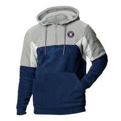 Houston Astros Columbia Men's Lodge Fleece Quarter-Zip Hoodie - MLB