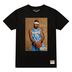Carmelo Anthony Denver Nuggets Rookie Photo Name & Number T-Shirt Black - NBA