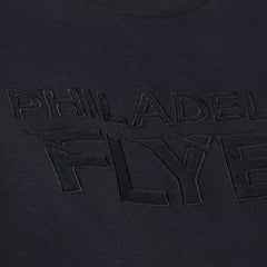Philadelphia Flyers Mitchell & Ness Phantom Fleece Crew Neck Sweatshirt - Black - NHL