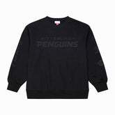 Pittsburgh Penguins Mitchell & Ness Phantom Fleece Crew Neck Sweatshirt - Black - NHL