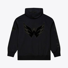 Washington Capitals Mitchell & Ness Phantom Fleece Hoodie - Black - NHL