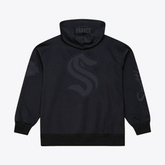 Seattle Kraken Mitchell & Ness Phantom Fleece Hoodie - Black - NHL