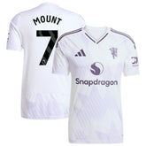 Mason Mount Manchester United 2025/26 Away Replica Player Jersey White | Adidas discount