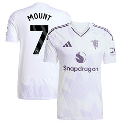 Mason Mount Manchester United 2025/26 Away Replica Player Jersey White | Adidas discount