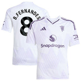 Bruno Fernandes Manchester United Youth 2025/26 Away Replica Player Jersey White | Adidas online