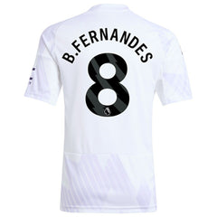 Bruno Fernandes Manchester United Youth 2025/26 Away Replica Player Jersey White | Adidas online