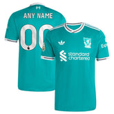 Liverpool 2025/26 Third Custom Jersey Green | Adidas online