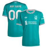 Liverpool 2025/26 Third Replica Custom Jersey Green | Adidas Online