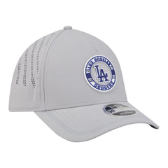 Los Angeles Dodgers New Era Patch 39THIRTY A-Frame M-Crown Perforated Flex Hat - MLB