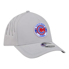Chicago Cubs New Era Patch 39THIRTY A-Frame M-Crown Perforated Flex Hat - MLB