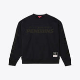 Pittsburgh Penguins Mitchell & Ness Unisex Phantom Fleece Crew Neck Sweatshirt - Black - NHL