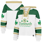 Utah Mammoth '47 Women's McLucky Cropped Lacer Hoodie - White - NHL