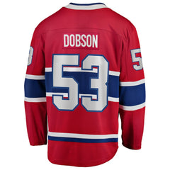 Noah Dobson Montreal Canadiens Fanatics Home Breakaway Jersey - Red - NHL