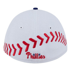 Philadelphia Phillies New Era Youth Baseball 39THIRTY M-Crown Flex Hat - MLB