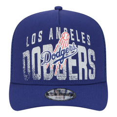 Los Angeles Dodgers New Era Youth Logo Fade A-Frame 9FIFTY Snapback Hat - MLB