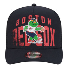 Boston Red Sox New Era Youth Logo Fade A-Frame 9FIFTY Snapback Hat - MLB