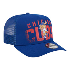 Chicago Cubs New Era Youth Logo Fade A-Frame 9FIFTY Snapback Hat - MLB