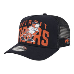 Detroit Tigers New Era Youth Logo Fade A-Frame 9FIFTY Snapback Hat - MLB