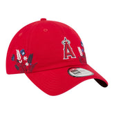 Los Angeles Angels New Era Women's Wildflower Casual Classic Adjustable Hat - MLB