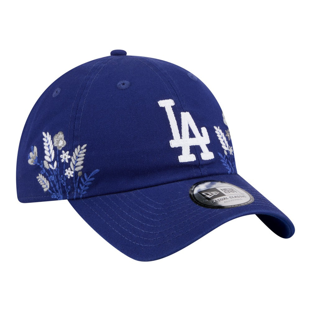 Los Angeles Dodgers New Era Women's Wildflower Casual Classic Adjustable Hat - MLB