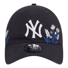 New York Yankees New Era Women's Wildflower Casual Classic Adjustable Hat - MLB