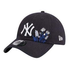 New York Yankees New Era Women's Wildflower Casual Classic Adjustable Hat - MLB
