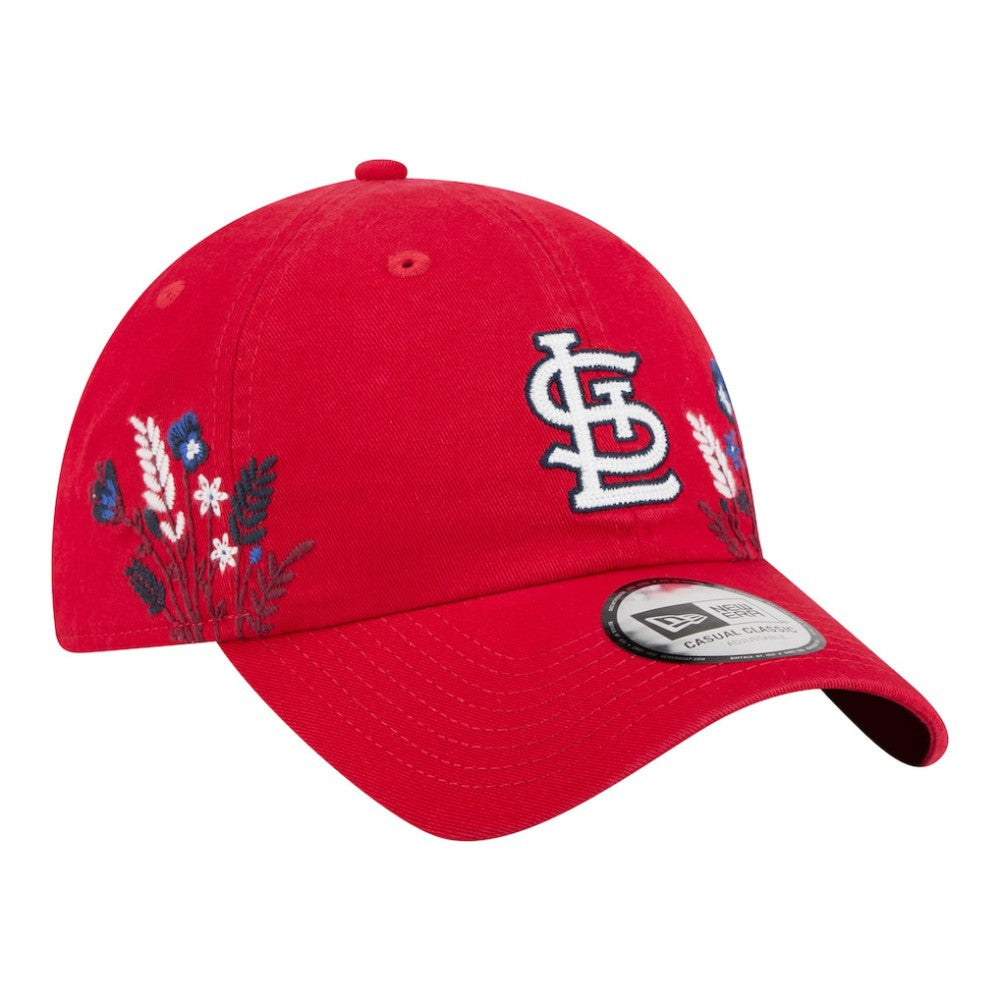 St. Louis Cardinals New Era Women's Wildflower Casual Classic Adjustable Hat - MLB