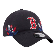 Boston Red Sox New Era Women's Wildflower Casual Classic Adjustable Hat - MLB