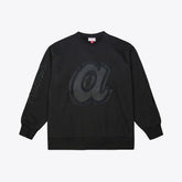Atlanta Braves Mitchell & Ness Phantom Fleece Crewneck Sweatshirt - MLB