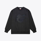 Baltimore Orioles Mitchell & Ness Phantom Fleece Crewneck Sweatshirt - MLB