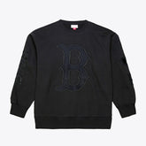 Boston Red Sox Mitchell & Ness Phantom Fleece Crewneck Sweatshirt - MLB