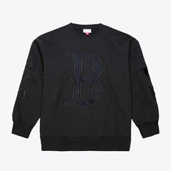 Boston Red Sox Mitchell & Ness Phantom Fleece Crewneck Sweatshirt - MLB