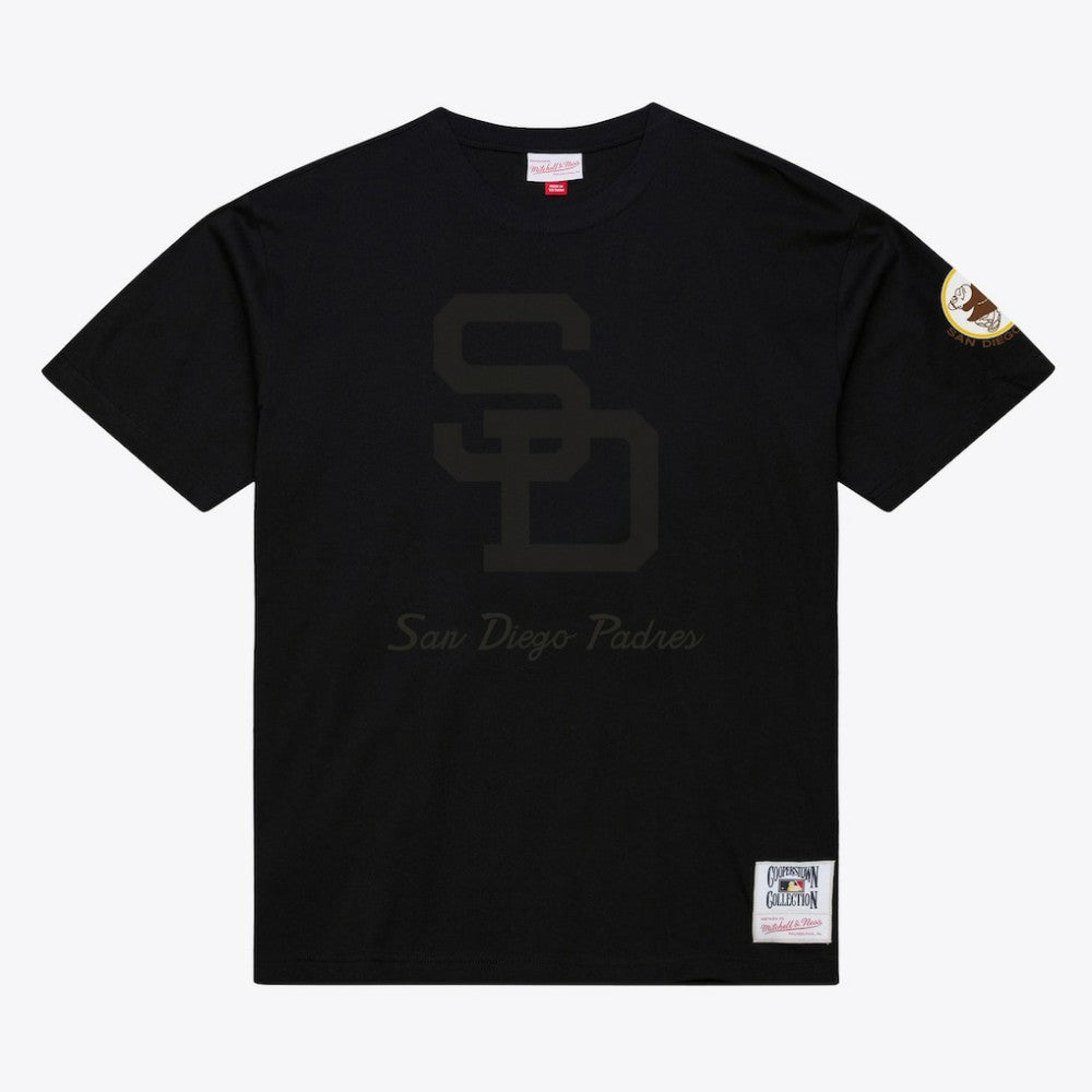 San Diego Padres Mitchell & Ness Cooperstown Collection Phantom T-Shirt - MLB