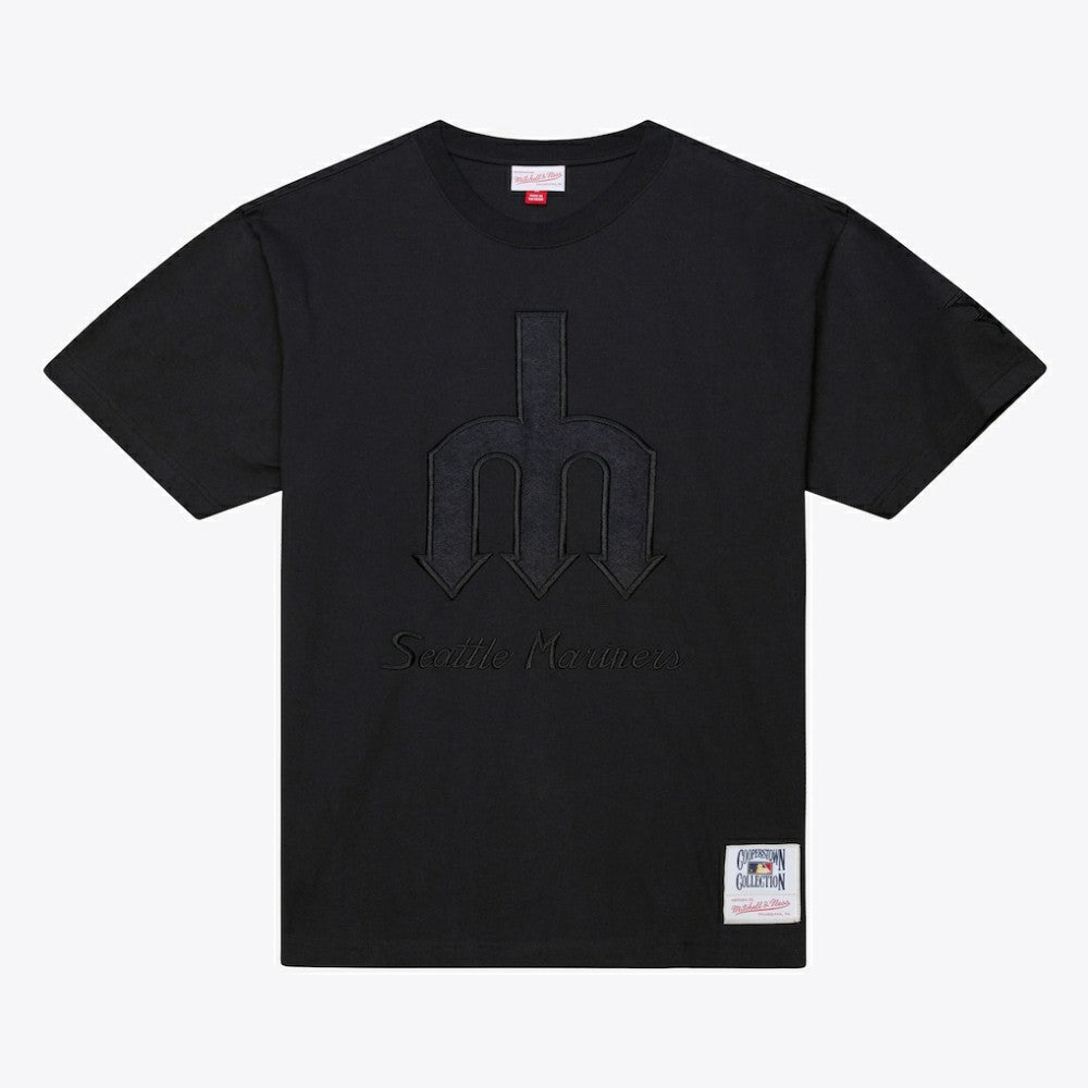 Seattle Mariners Mitchell & Ness Cooperstown Collection Phantom T-Shirt - MLB