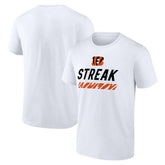 Cincinnati Bengals Streak T-Shirt White | NFL