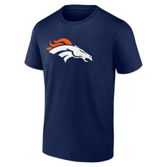 Bo Nix Denver Broncos Icon Name & Number T-Shirt Navy | NFL