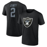 Ashton Jeanty Las Vegas Raiders Icon Name & Number T-Shirt Black | NFL