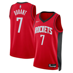Kevin Durant Houston Rockets Unisex Swingman Player Jersey Icon Edition Red - NBA