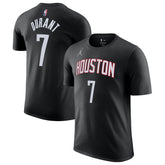 Kevin Durant Houston Rockets Jordan Brand Statement Edition Name & Number T-Shirt Black - NBA