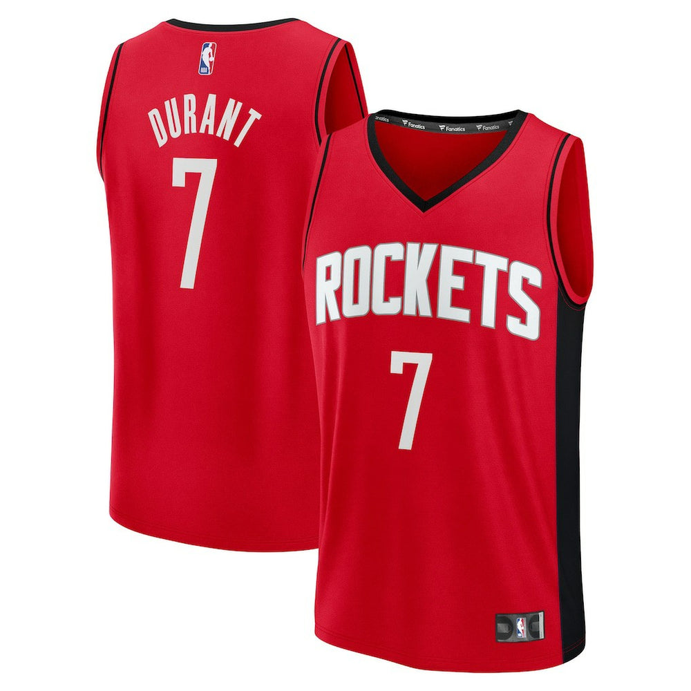 Kevin Durant Houston Rockets Fast Break Replica Player Jersey Icon Edition Red - NBA