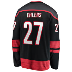 Nikolaj Ehlers Carolina Hurricanes Fanatics Home Breakaway Jersey - Black - NHL