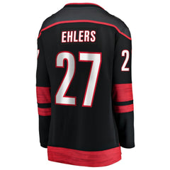 Nikolaj Ehlers Carolina Hurricanes Fanatics Women's Home Breakaway Jersey - Black - NHL