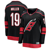K'Andre Miller Carolina Hurricanes Fanatics Women's Home Breakaway Jersey - Black - NHL